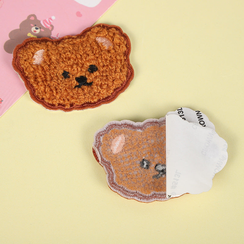 Wholesale New style cartoon bear embroidered patch